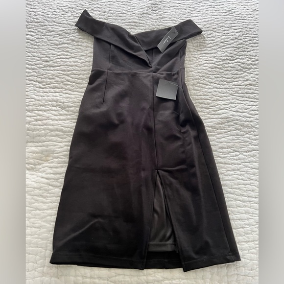 Lulu’s Black Bodycon Dress Size Small NWT - Picture 2 of 5